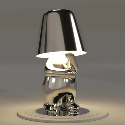 BORDLAMPE TÆNKEREN I GRÅ